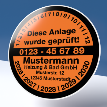 Preview: Plakette Geprüft 3